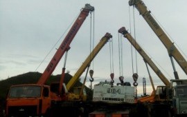 Услуги автокранов