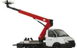 Автовышка телескопическая, 14 м