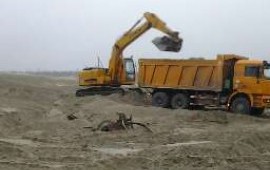 Доставка сыпучих строительных материалов