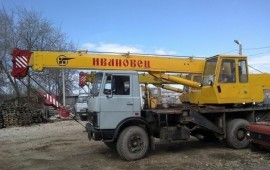 Аренда крана, автокрана 5,14-16,25 тонн быстро