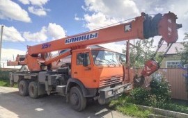 Предоставляю услуги автокрана Камаз Клинцы 25т в Краснозерском