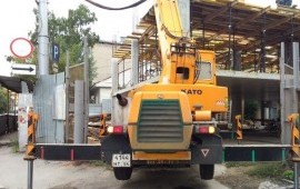 Услуги японского автокрана г/п 10т,стрела 23м, в Северном