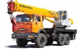 Услуги автокрана грузоподъемностью 25т