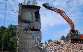 Демонтажные работы, снос, слом.