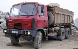 Полноприводные самосвалы TATRA