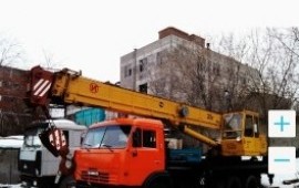 Услуги автокрана в Вершине Теи