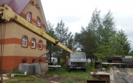 Услуги автокрана 14т-14м нал. безнал
