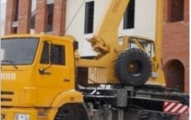 Аренда Автокран на базе Камаз 43118-46