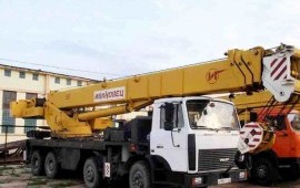 Аренда автокрана 50 тонн 34-48 метров