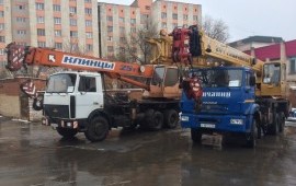 Услуги автокрана 25т 28/37м
