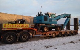 Перевозка негабаритного груза