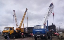 Услуги автокрана 25т