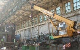 Автокран от 14 до 32стрела 40м вездеход