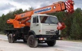 Аренда автокрана Клинцы - 16 тонн