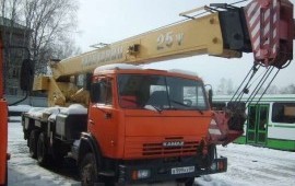 Автокран, 25т, 16т, 14т в Уинском