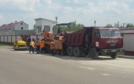 Благоустройство территории, бордюрный камень.