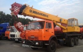 Услуги Аренда автокрана от 14 до 25 тонн