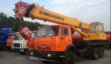 Услуги Аренда автокрана от 14 до 25 тонн в Красноармейском