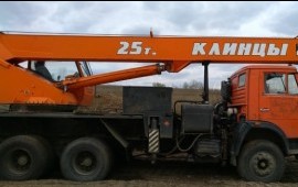 Аренда автокрана 25т.