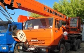 Автокран Ульяновец 25т. 21м