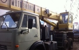 Аренда автокрана 25т