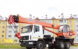 Услуги, аренда автокрана 16-25 тонн