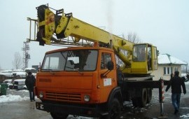 Услуги: авто кран телескопичка