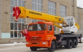 Услуги автокрана 10-25т