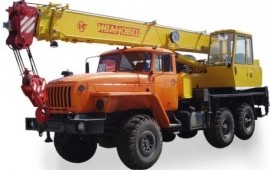 Услуги автокрана Урал 14/14 в Кузоватово