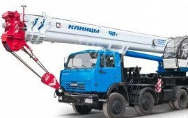 Автокран "Клинцы" на базе "КАМАЗ"