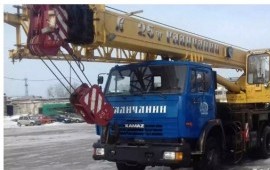 Автокран 25 тн. Стрела 22, 28, 37 метров. ндс в Белоярском