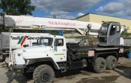 Аренда Автокрана Кран-Урал Вездеход 32 т