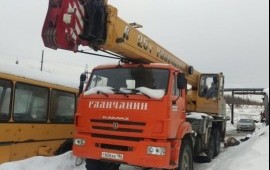 Аренда автокрана 25т