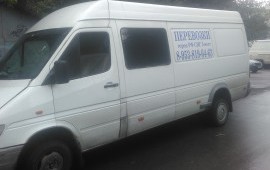 Грузоперевозки мерседес спринтер