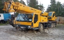 Услуги автокрана 25 тн