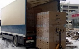 Перевозка на автомобиле МАН с гидробортом