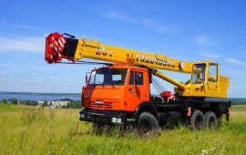 Услуги автокрана 25 тонн