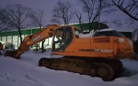 Doosan гусеничный экскаватор 30 тонн в аренду