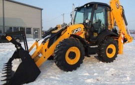 Услуги экскаватора-погрузчика JCB