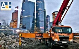 Аренда автобетононасоса