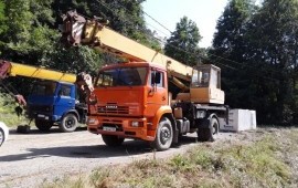 Автокран. Услуги мобильного автокрана