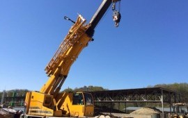 Автокран liebherr гп 55 тонн, самоходный, 50 м