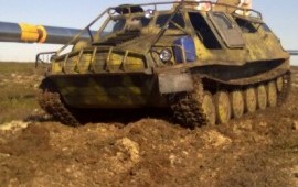 Услуги гусеничным вездеходом