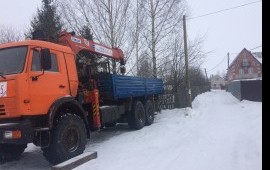 Аренда КамАЗа манипулятора