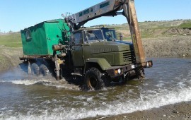 Аренда манипулятора КРАЗ 260Г