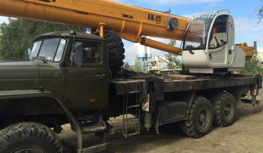 Аренда услуги автокрана 25 тонн 31 метр вездеход avtokrany-25-tonn