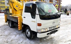 Японская телескопическая автовышка