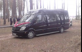 Перевозки на мерседес спринтер