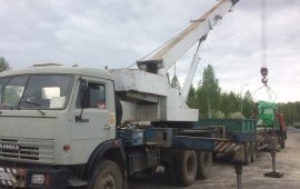Услуги автокрана 25т