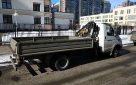 Газель с манипулятором кму